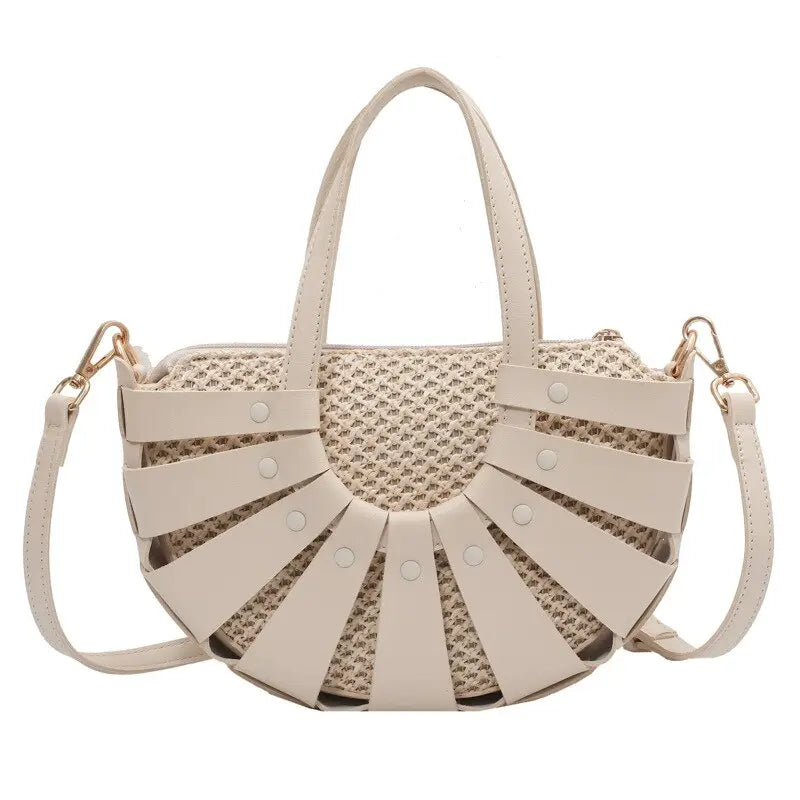 Sac à main rond Divina cuir