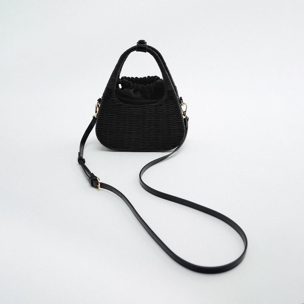 Petit sac en paille chic femme