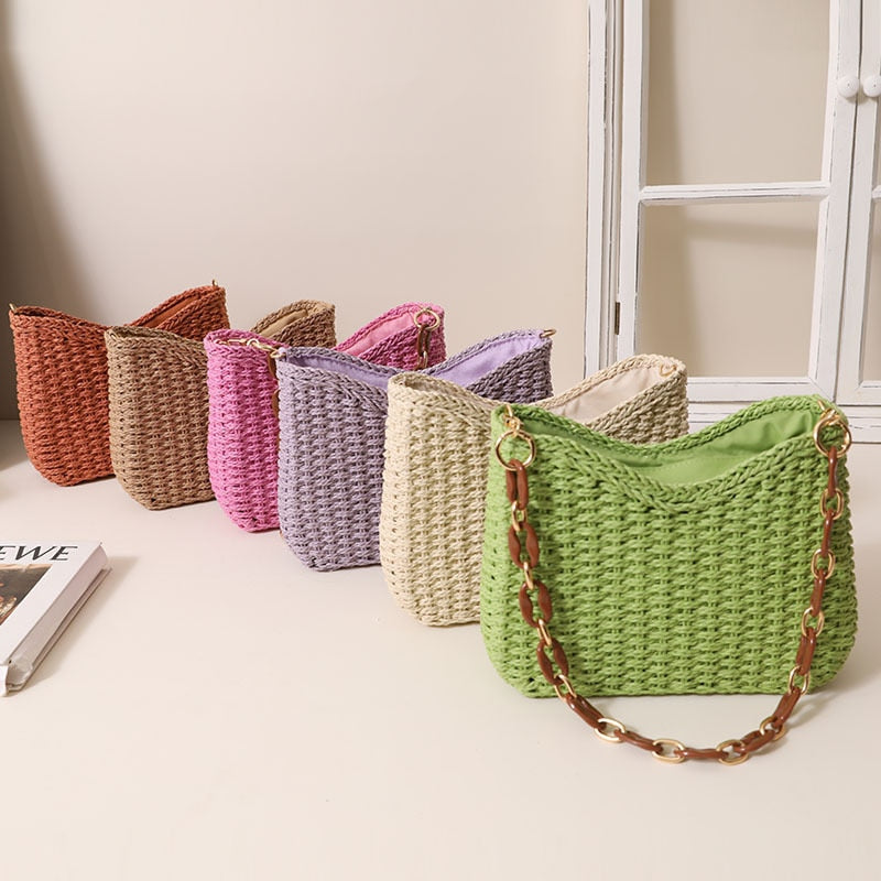 Sacs en osier tendance